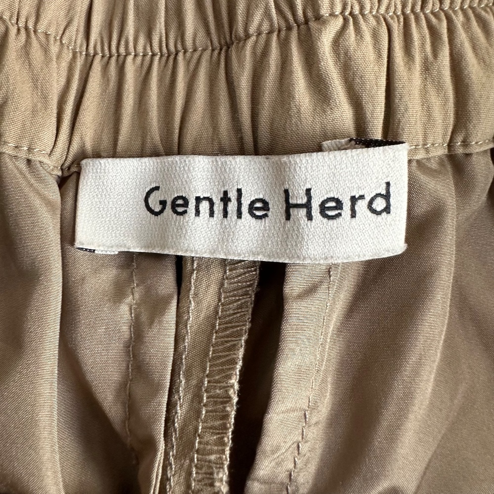 Gentle Herd Zoom Pocket Taper Cotton-Blend Ankle Pants - Picture 4 of 7